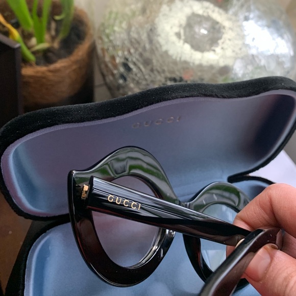 Authentic Gucci 53m Teardrop Acetate opt. Sunglass - Picture 6 of 8